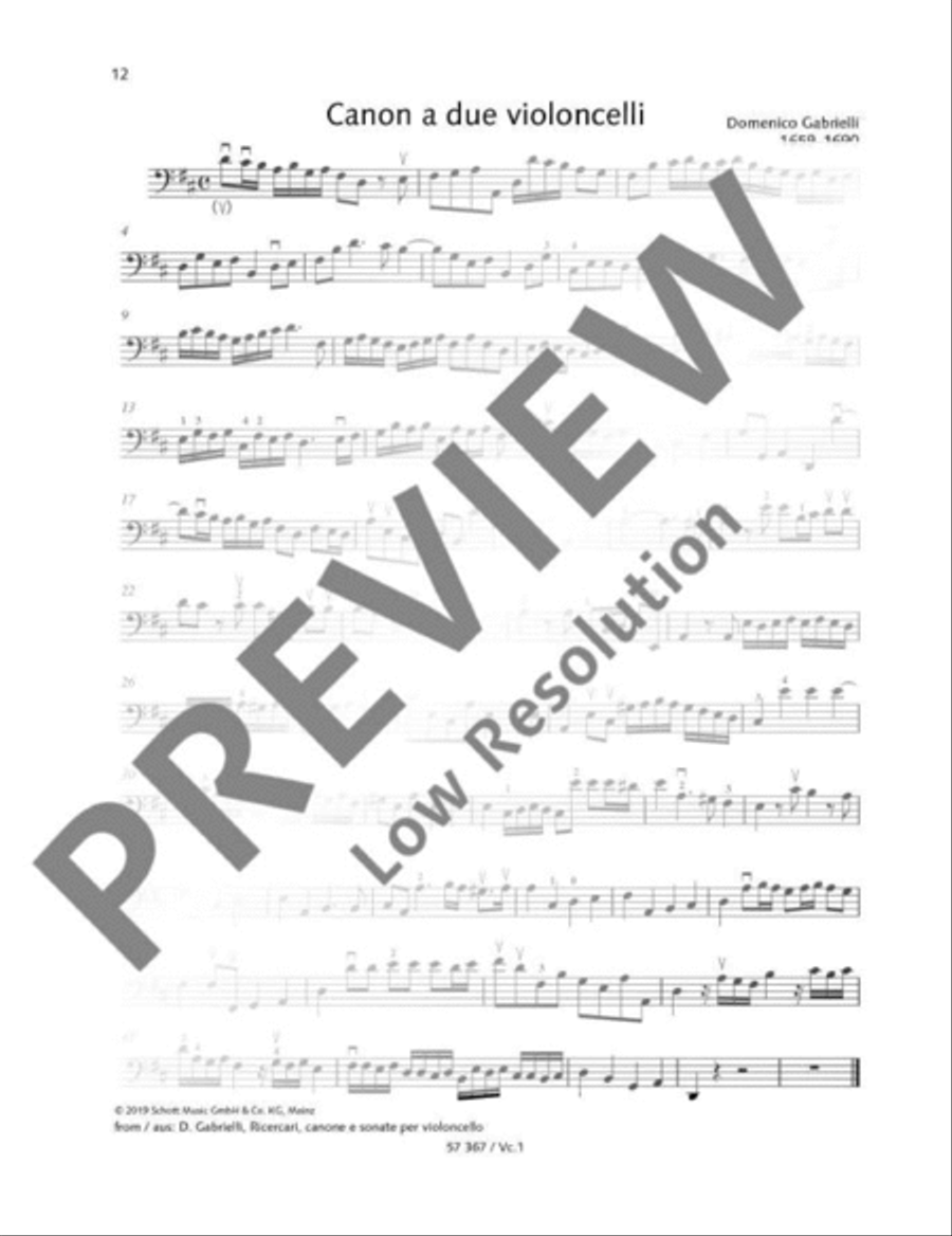 Cello Duets String Duet scores gallery preview page 13