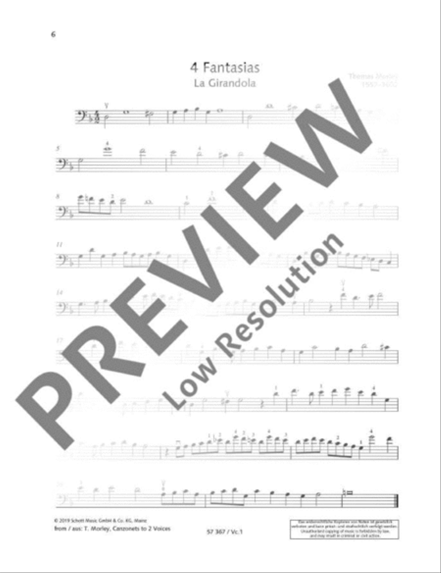 Cello Duets String Duet scores gallery preview page 7
