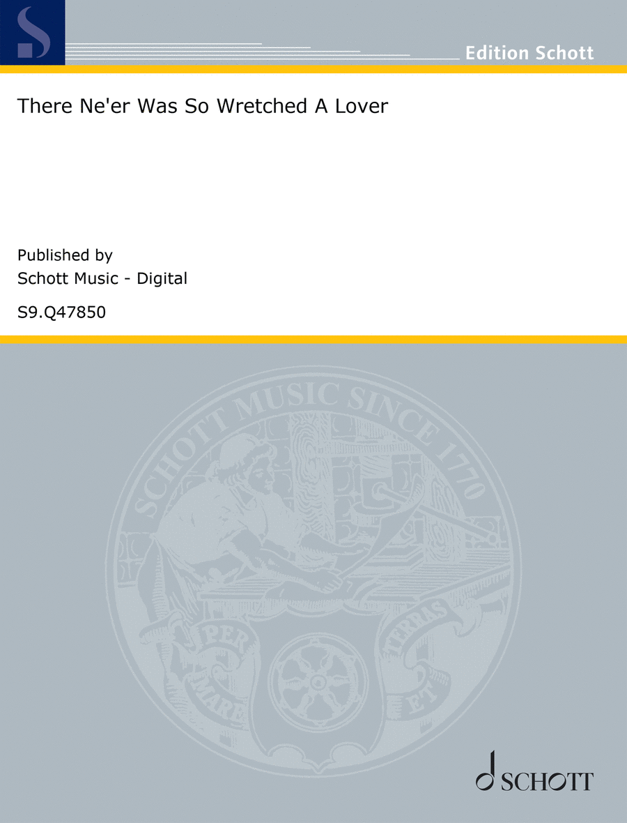 There Ne’er Was So Wretched A Lover Voice scores gallery preview page 1