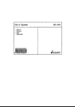 II. Quartet A Minor