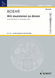 Wir musizieren zu dreien