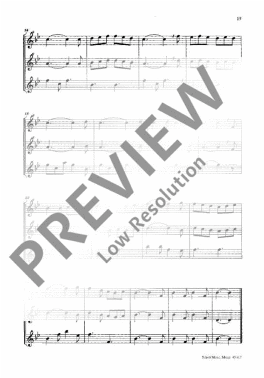 Wir musizieren zu dreien Wir musizieren zu dreien SSA scores gallery preview page 16