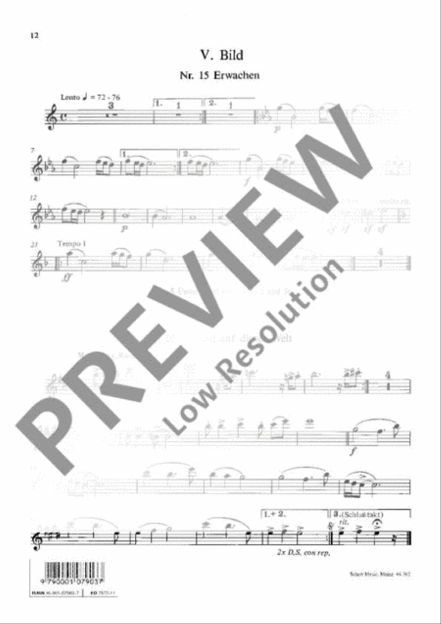 Frieden auf dieser Welt Flute scores gallery preview page 13