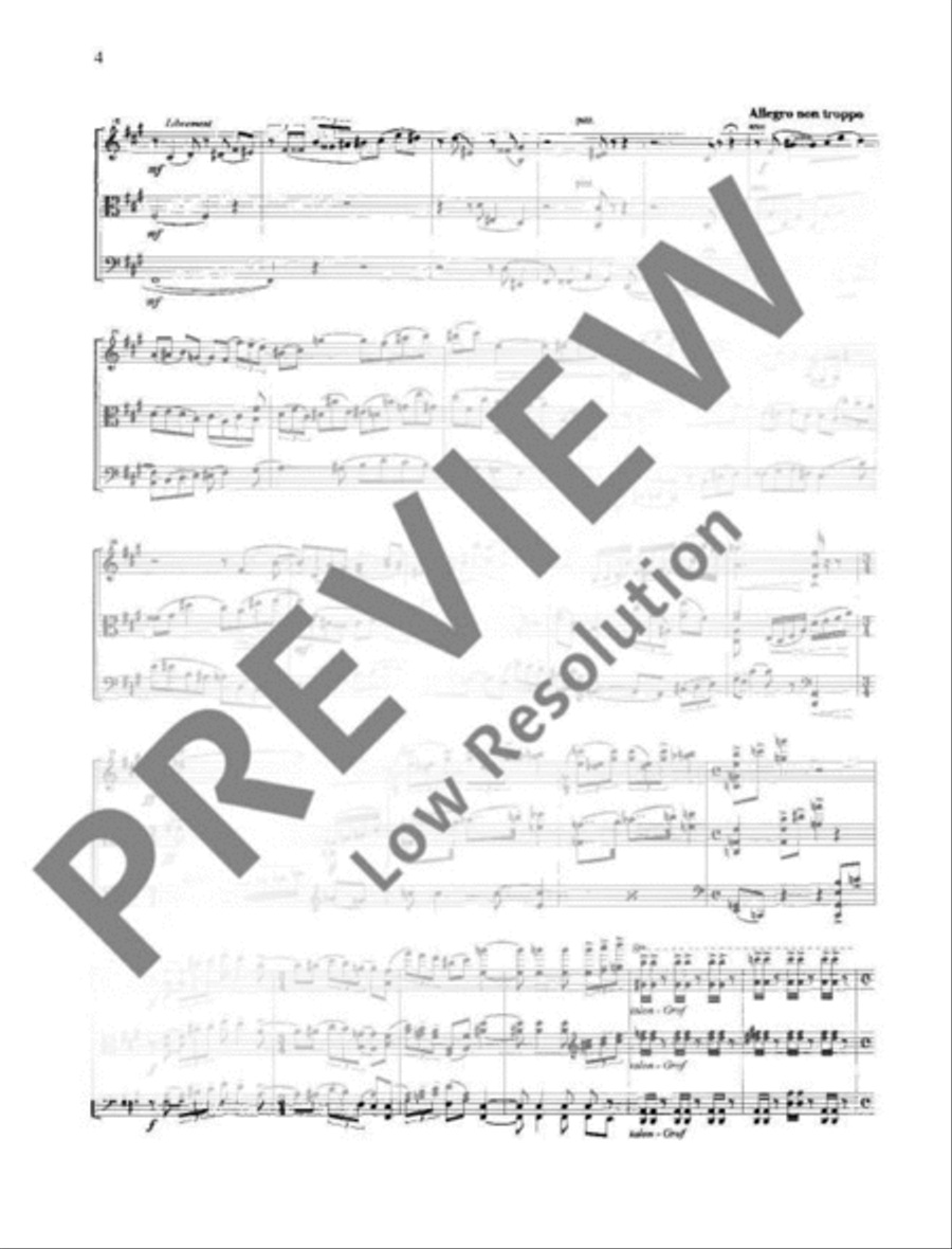 Trio à cordes String Trio scores gallery preview page 5