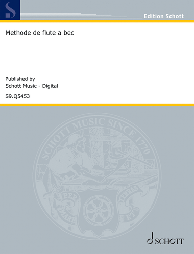 Méthode de flûte à bec