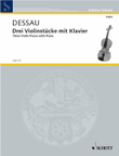 Three Violin Pieces with Piano