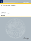 Auf ihr Brüder! Ehrt die Lieder!