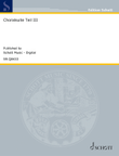 Choralsuite Teil III