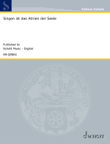 Singen ist das Atmen der Seele