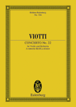 Concerto No. 22 A minor