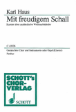 Mit freudigem Schall