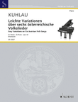 Easy Variations on six Austrian Folk Songs