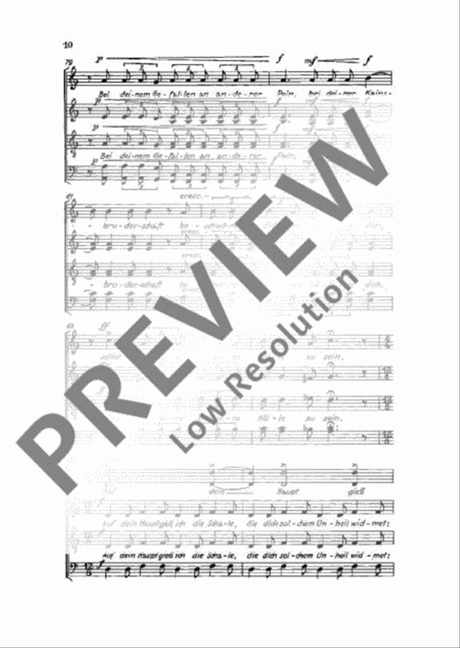 Manfreds Bannfluch Manfreds Bannfluch Mixed Choir scores gallery preview page 11