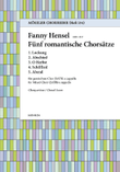 Five romantic choral settings