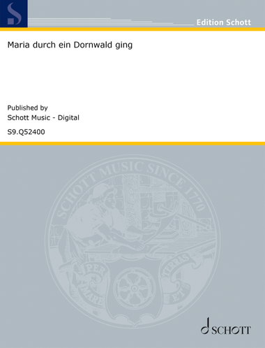 Maria durch ein Dornwald ging