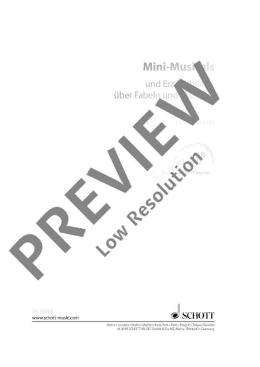Mini-Musicals und Erzähltheater über Fabeln und Märchen Guitar scores gallery preview page 2