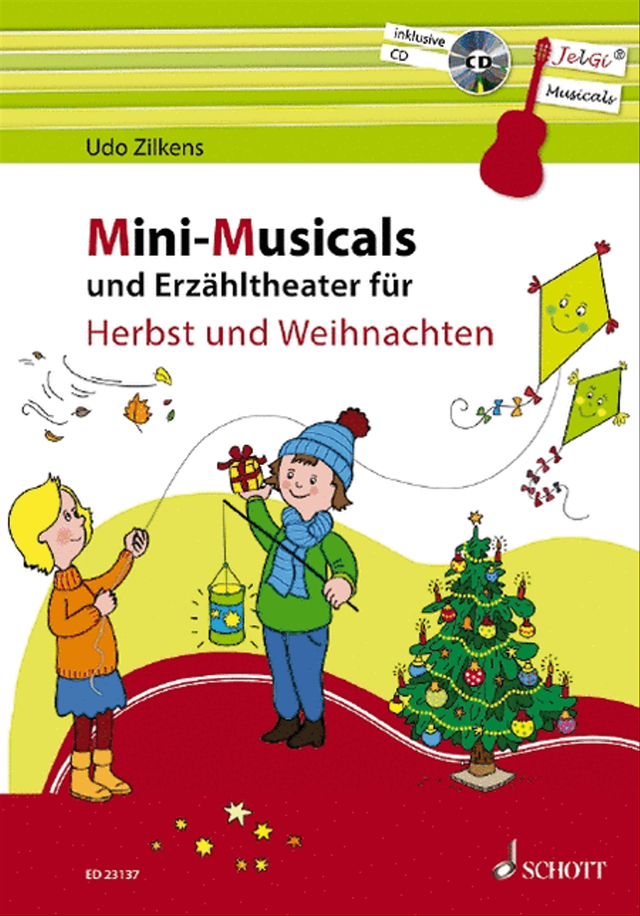 Mini-Musicals und Erzähltheater über Herbst und Weihnachten Guitar scores gallery preview page 1