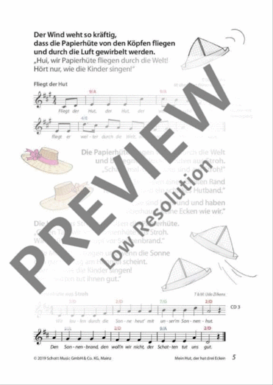 Mini-Musicals und Erzähltheater über Herbst und Weihnachten Guitar scores gallery preview page 6