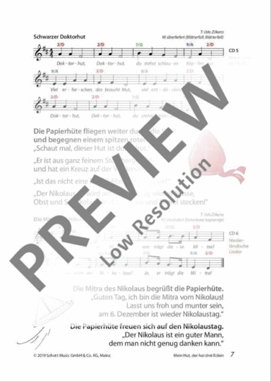 Mini-Musicals und Erzähltheater über Herbst und Weihnachten Guitar scores gallery preview page 8