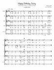 Happy Birthday Jazzy (SATB)