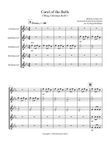 Carol of the Bells (F min) (French Horn Quintet)