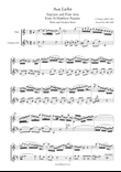 J S Bach Aus Liebe from St Matthew Passion, BWV 244. Flute and Clarinet Duet