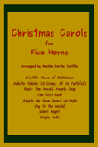8 Christmas Carols for Horn Quintet