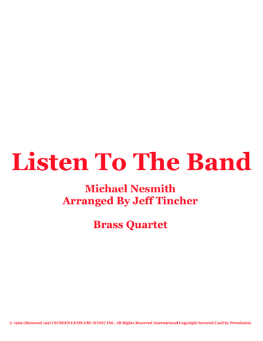 Listen To The Band