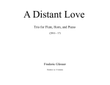 A Distant Love