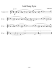 Auld Lang Syne (trumpet solo)