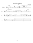 Auld Lang Syne (trombone solo)
