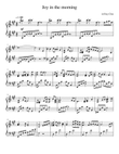 Joy in the morning - Piano Solo