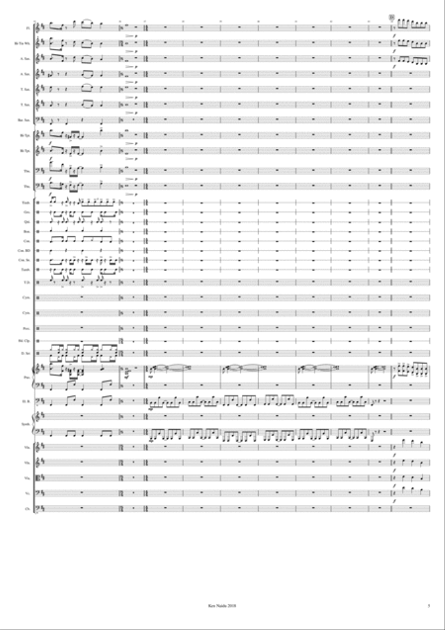 Hot Wings (i Wanna Party) School and Community scores gallery preview page 5