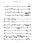 What Child Is This (flute, violin)