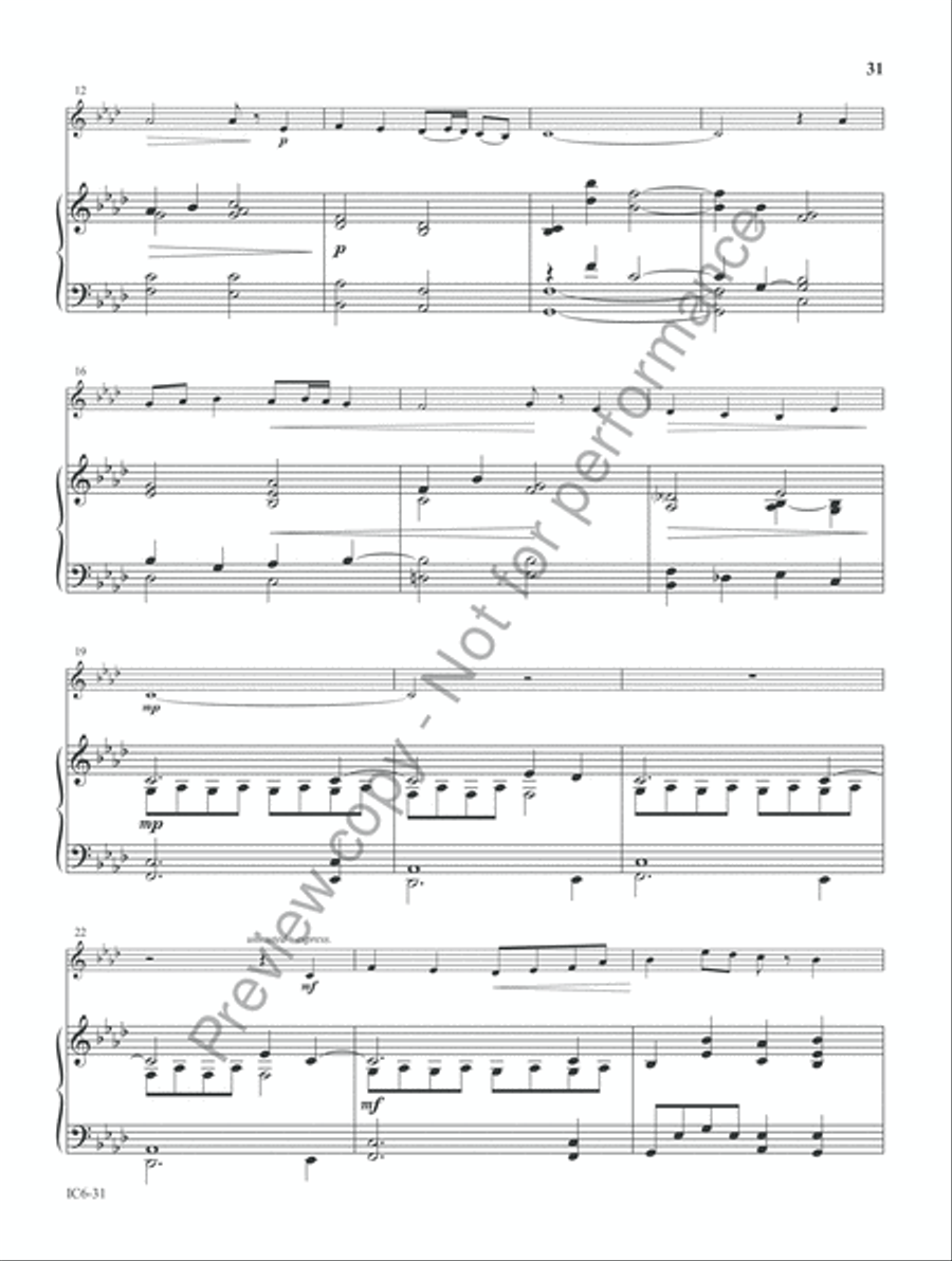 Instrumental Worship Volume 2 - Treble Bb/F B-Flat Instrument scores gallery preview page 15
