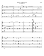 September Song String Quartet scores gallery preview page 4