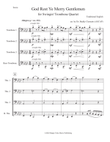God Rest Ye Merry Gentlemen for Swinging' Trombones (Fmin)
