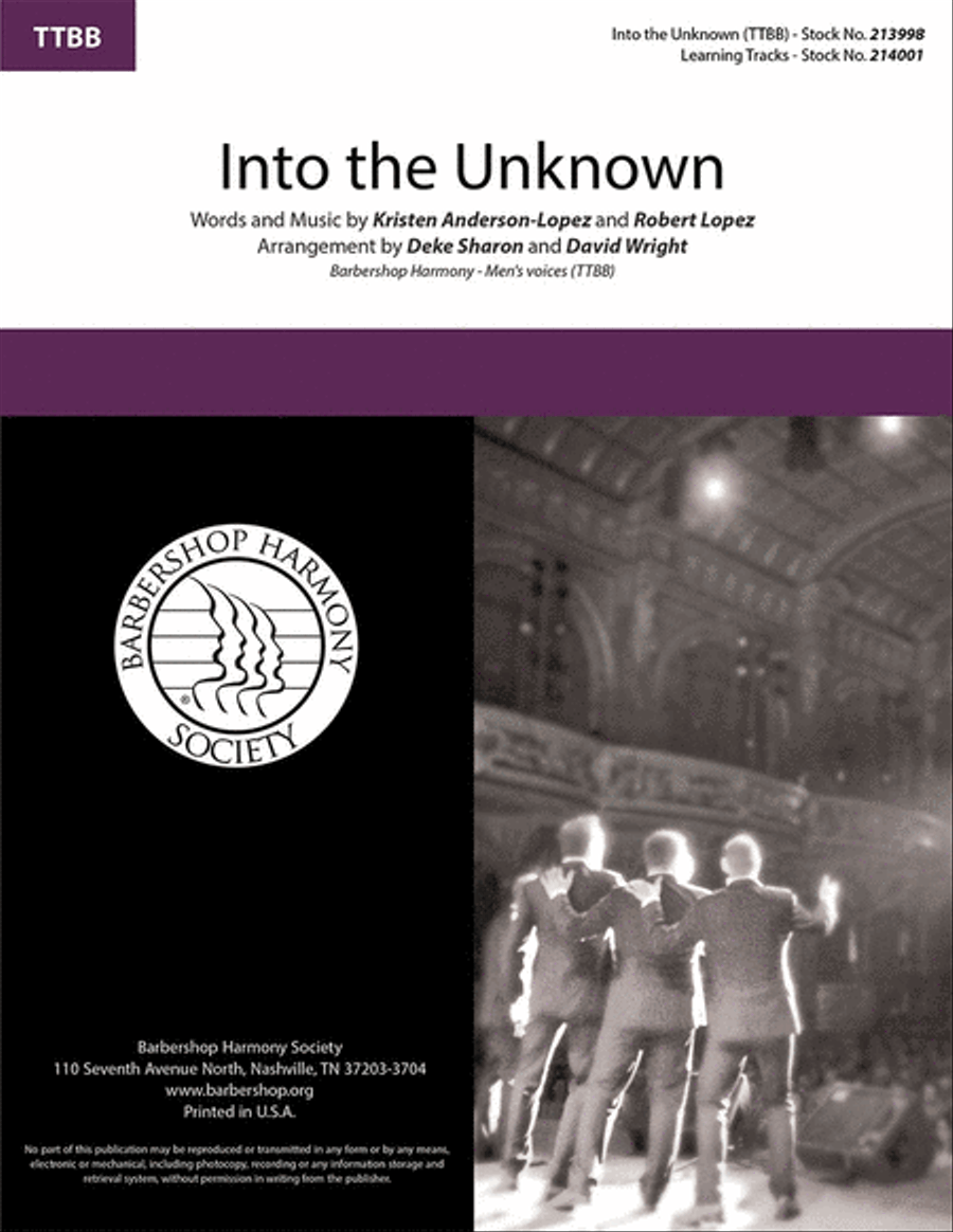 Into the Unknown Into the Unknown TTBB scores gallery preview page 1
