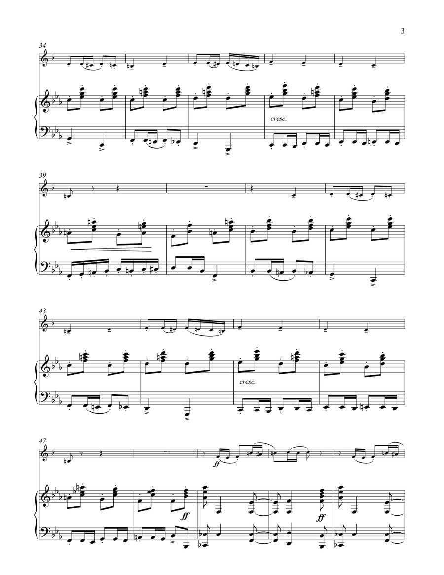 Trepak (from The Nutcracker) Trumpet Solo scores gallery preview page 3