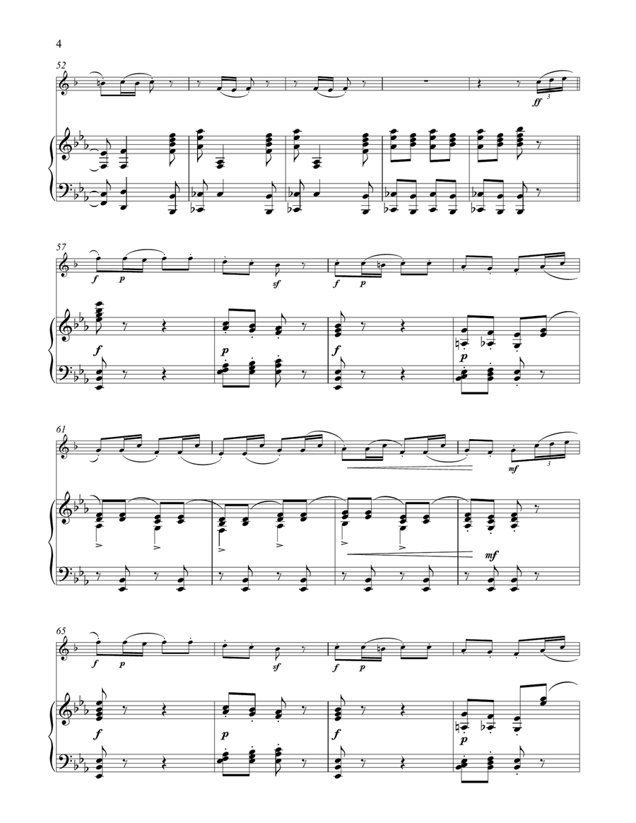 Trepak (from The Nutcracker) Trumpet Solo scores gallery preview page 4