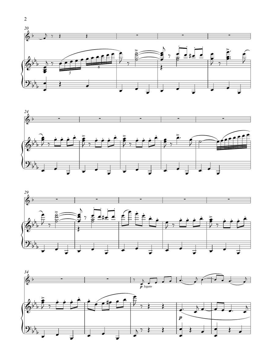 Spanish Dance (from The Nutcracker) Trumpet Solo scores gallery preview page 2