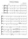 Adeste Fideles ( O Come, All Ye Faithful ) for String Quartet
