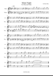 Silent Night Flute and Violin Duet