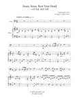 Jesus, Jesus, Rest Your Head (Cello-Piano)