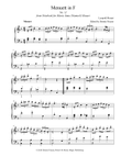 Menuett in F, No. 11 from Notebook for Maria Anna (Nannerl) Mozart