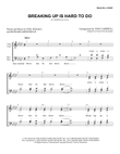 Breaking Up Is Hard To Do (arr. Tom Campbell)