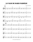 LA VALSE DE MARIE-PARMÉLIE
