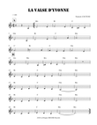 LA VALSE D'YVONNE