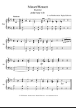 Minuet/Menuett (Beethoven) - pedal harp solo