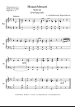 Minuet/Menuett (Beethoven) - lever harp solo